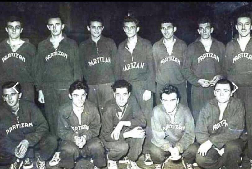 Ekipa KK Partizan iz 1952. godine